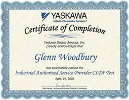 Yaskawa Certification